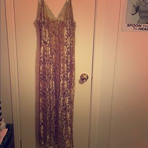 Victoria Secret lace gown